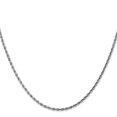 thumbnail image 3 of 14k White Gold 30 Inch 1.75mm Rope Chain Necklace Pendant Charm, 3 of 9