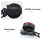 thumbnail image 4 of Linterna LED para manillar de bicicleta recargable por USB con luz trasera faro para ciclismo, 4 of 5