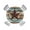Blue Brown, variant on nqOlkjepod Texas Star Western Round Tablecloth, Fitted Table Cover with Elastic for 36"-44" Round Tables, Vintage Teal Brown Wooden Farmhouse Table Cloth Outdoor Dinning Party Waterproof Tablecloths