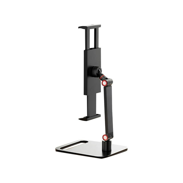 Soporte de escritorio portátil STARTIST, brazo único, soporte de escritorio con abrazadera ajustable, soporte de pantalla, soporte para tableta, para oficina, 2 secciones