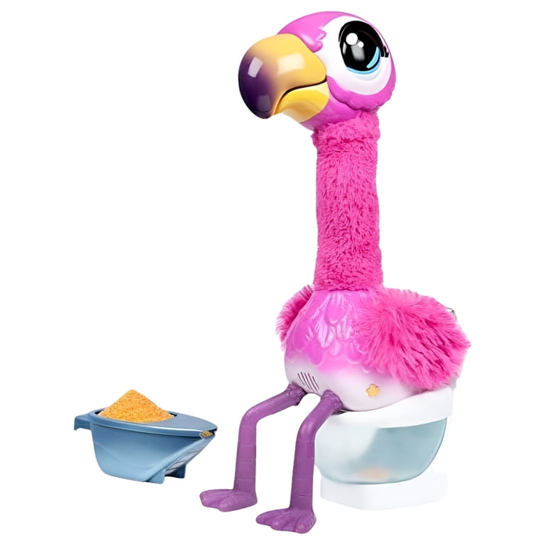 Little Live Pets Gotta GO リトルライブペット フラミン Little Live Pets Gotta Go Flamingo, Interactive Plush Toy, Sings