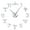 Silver,27inch, variant on Weightlifting Fitness Room Wall Decor DIY Giant Wall Clock Mirror Effect Powerlifting Frameless Large Wall Clock GYM Wall Watch(Silver,27inch)