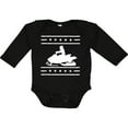 thumbnail image 3 of Inktastic Snowmobile Gift Silhouette Boys or Girls Long Sleeve Baby Bodysuit, 3 of 5