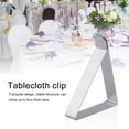 thumbnail image 4 of 6 Pcs en Acier Inoxydable Nappe Couvercle Clip Support Plinthe Pinces, 4 of 8