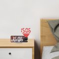 thumbnail image 4 of Digital Alarm Clock LED Desktop Alarm Clocks Control Snooze Night Mode Table Clock 12/24H LED Clocks Home Decorations (S2), 4 of 7