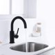 thumbnail image 4 of BRILLAR Grifo de baño giratorio 360 negro mate - Caño alto para baño o cocina pequeña, 4 of 5
