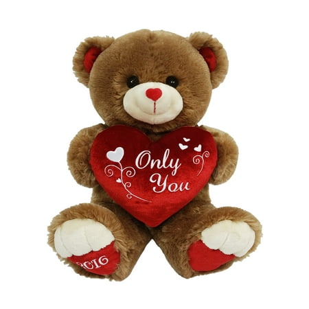 MY BABY BEAR BROWN, Valentine plush