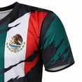 thumbnail image 3 of 2026 Mexico Soccer Jersey for Men, V Neck Short Sleeve Breathable Football Fan T Shirt, 3 of 6