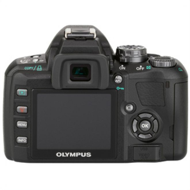 Olympus EVOLT E-410 10 Megapixel Digital SLR Camera with Lens, 0.55", 1.65" (Lens 1), 1.57", 5.91" (Lens 2) - image 5 of 6