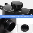 thumbnail image 2 of 1 Liter Black Aluminum Radiator Coolant Overflow Bottle Recovery Tank Reservoir -, 2 of 4
