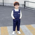 thumbnail image 6 of Uccdo Baby Winter Down Snow Pants Overalls Snowsuit Toddler Boys Girls Warm Down Jumpsuit Zipper Snow Bibs Pants 6M-4T, 6 of 6