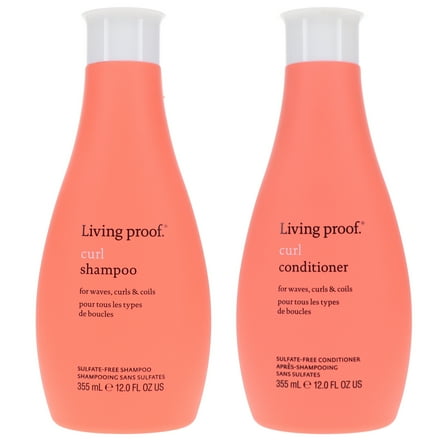 Living Proof Curl Shampoo 12 oz & Conditioner 12 oz Combo Pack