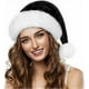 thumbnail image 2 of Santa Hat for Adults Christmas Hats, Luxury Father Christmas Hats Plush Xmas Santa Claus Hat, Velvet Comfy Santa Outfit for New Year Festive Party, 2 of 5