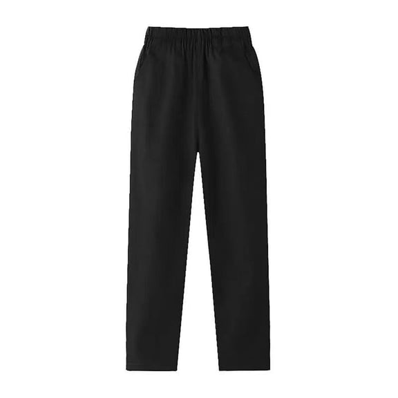 Purcolt Toddler Baby Boys Stretch Chino Pants Plain Pull On Flat Front School Uniform Pants Stretch Dress Pants Trousers with Pockets for 3-9T