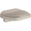 Futura Soap Dish in Satin Nickel