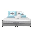 thumbnail image 1 of Colchón King Size Vail Restonic + Box + Almohada Trinity + Protector de Colchón + Juego de Sábanas, 1 of 20