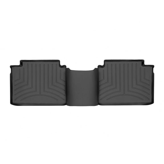 WeatherTech Custom Fit FloorLiners compatible with 2020-2024 Toyota Camry - 2nd Row, Black