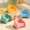 Blue, variant on Plastic Nesting Round Colorful Indoor/Outdoor Flexible Seating Decorative Chairs, Mini Chair Backrest Stool Stackable Stool Low Plastic Living Room Stool, for Home Office School Classroom