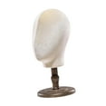 thumbnail image 2 of EHJRE Mannequin Head Model with Base Hat Display Stand for Headwear Jewellery Home Antique Base, 2 of 9