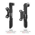 thumbnail image 4 of GIYO Compact Manual Bike Pump - Lightweight, High-Pressure 120PSI, Compatible with Presta & Schrader Valves, Includes Mounting Bracket & Fastener Strap, 4 of 6