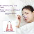 thumbnail image 2 of Pinza nasal de belleza en forma de U Pinzas nasales de belleza para respirar durante la noche Pinzas nasales, 2 of 5