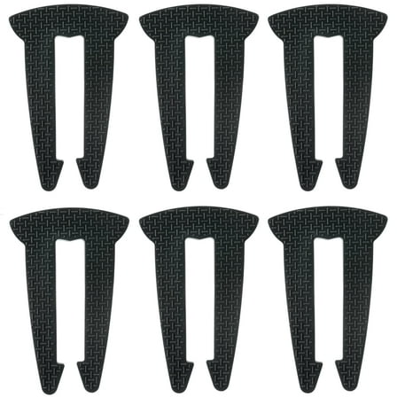 CNDRLEF Stove Knob Locks for Gas Range, 6 Pack Child Safety Covers for Push Turn Knobs, Heat Resistant Silicone, Easy Install, Baby Proof