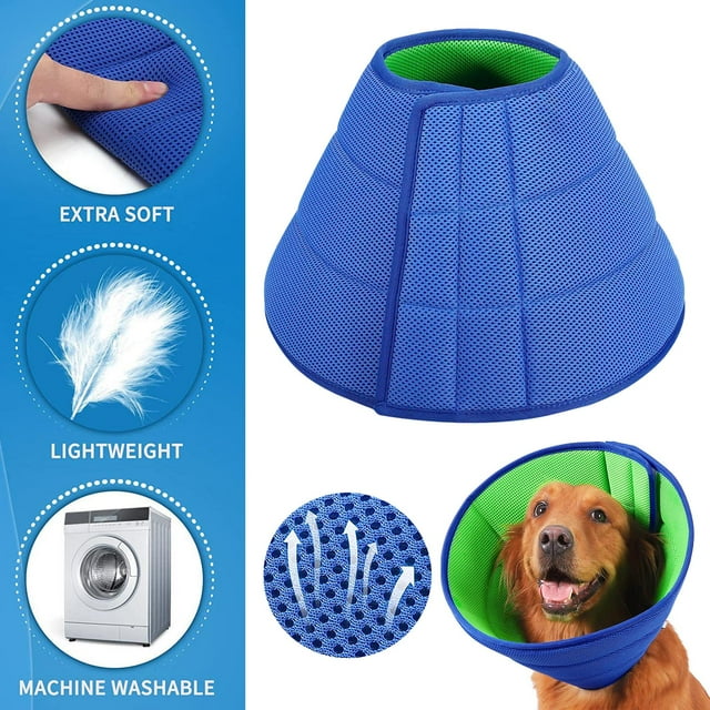 Collar isabelino transpirable Colco para perro Respirable