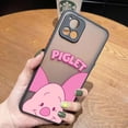 thumbnail image 3 of Matte Case for VIVO Y93 Y91C Y91 Y85 Y77 Y76 Y75 Y73 Y72 Y71 Y53 Y52S Y50 Y35 Y22 4G 5G Case Funda Shell Cute Pink Piglet Anime, 3 of 5