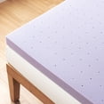 thumbnail image 5 of Crown Comfort 3 Inch Ventilated Memory Foam Mattress Topper with Lavender Infusion King, 5 of 5