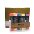 thumbnail image 1 of Water-Based Marker Soft Head Double Head Watercolor Paint Pen Color Pen Hand-Painted Set Writing Brush, 1 of 7