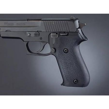 Hogue Grips Grip Rubber, Fits Sig Sauer P220, Side Mag Release, Black