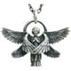 thumbnail image 1 of collar con colgante de alas de ángel de oración vintage., 1 of 5