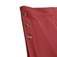 thumbnail image 6 of ZANZEA Women Leisure Wide Leg Elastic Waist Decorative Buttons Pants, 6 of 8
