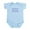 Sky Blue, variant on CafePress - 100% Sebastian Infant Bodysuit - Baby Light Bodysuit, Size Newborn - 24 Months
