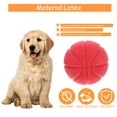 thumbnail image 3 of FUTUREORYY Dog Interactive Balls TPR Foam Promotes Exercise Yellow 1Pcs, 3 of 5