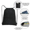thumbnail image 3 of Xecao Black Glitter for Drawstring Bags,Pull String Backpack Bags,String Bag Sackpack, 3 of 6