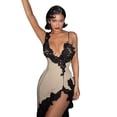 thumbnail image 3 of JY22618 Vestido de fiesta con escote en V profundo, sexy, estilo europeo y americano, ajustado, favorecedor del pecho, sin espalda, con temperamento sexy para chicas, 3 of 4