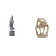 thumbnail image 1 of Estatua abstracta de pareja de Guan Yin, adorno de piedra coleccionable, escultura de resina budista de Feng Shui chino para pasillo interior, dormito, 1 of 8