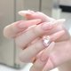 thumbnail image 1 of Armadura que se usa a mano Atmósfera dulce Rubor Chisporroteo Lazo de puntos pintados a mano Hielo penetrante Amor que se usa Arte de uñas, 1 of 5