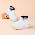 thumbnail image 4 of Gubotare Toddler Shoes Girl Summer Boys Girls Shoes Light Up Shoes Led Athletic Shoes for Boys Sneakers for Kids Toddlers Little Kid Size 10 (White,10 Toddler), 4 of 9