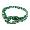 thumbnail image 4 of Unique Bargains 1 Pc Fashion Love Sea Pattern Cross Elastic Hairband for Women Dark Green, 4 of 6