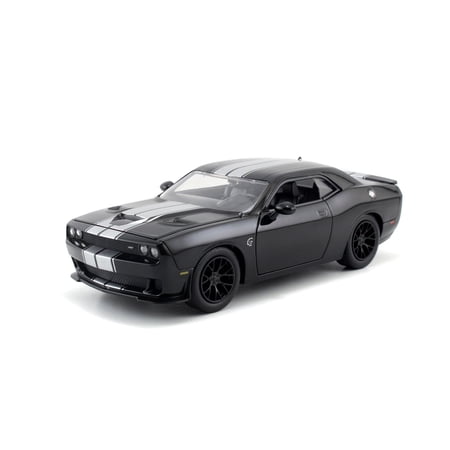 Big Time Muscle 2015 Dodge Challenger SRT Hellcat Die-cast Car Black/White Play Vehicles(Selections May Vary)