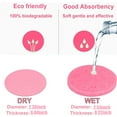 thumbnail image 3 of MODANU  50 Count Compressed Facial Sponges Natural Face Sponges for Cleansing Facial Cleansing Sponges Pads Exfoliating Sponges for Cleansing (Pink), 3 of 8