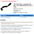 thumbnail image 2 of PCV Valve Tubing - Compatible with 2012 - 2017 Buick Enclave 3.6L V6 LLT VIN D 2013 2014 2015 2016, 2 of 2
