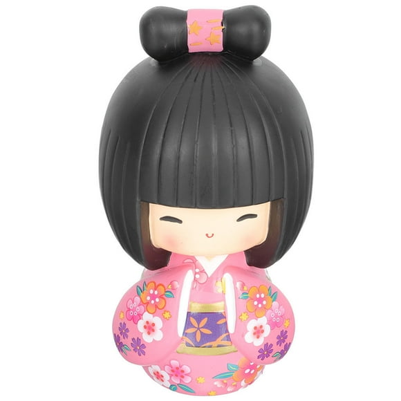 Japanese Kimono Doll Resin Kimono Doll Japanese Restaurant Tabletop Ornament