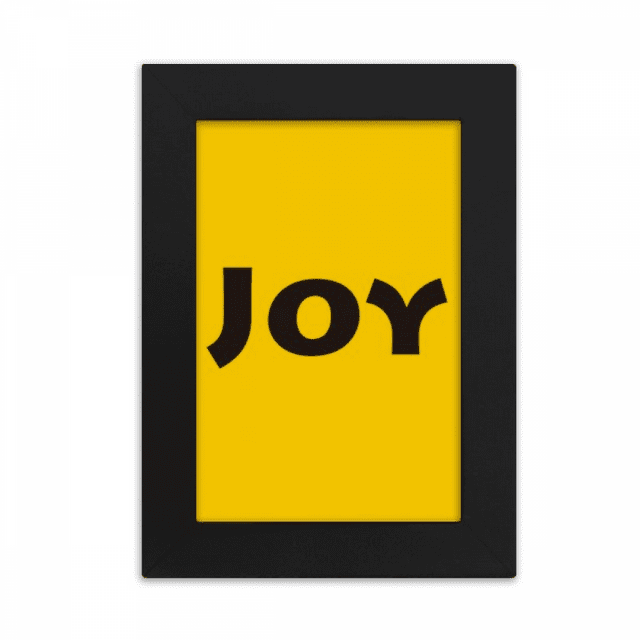 Joy Mot Inspiration Citation Dit Cadre Photo de Bureau Image Affichage Art Peinture Exposition