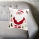 thumbnail image 3 of Funda de almohada navideña nórdica, decoración para fiestas, coche Papá Noel, 3 of 9