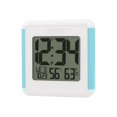 thumbnail image 2 of La Crosse Technology 515-1912-INT Splash-Proof Shower Cube Atomic Clock with Temperature & Humidity, 4.92" L x 1.36" W x 5.12" H, White, 2 of 5