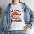 thumbnail image 7 of I Love The Smell Of Sawdust In The Morning Shirt, Christmas Gift - ID: 1219, 7 of 7