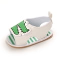 thumbnail image 5 of AOOCHASLIY Black and Friday Kids Shoes Newborn Baby Summer Sandals Crocod Soft Sole Crib Shoes Kids Anti-slip Prewalker, 5 of 5